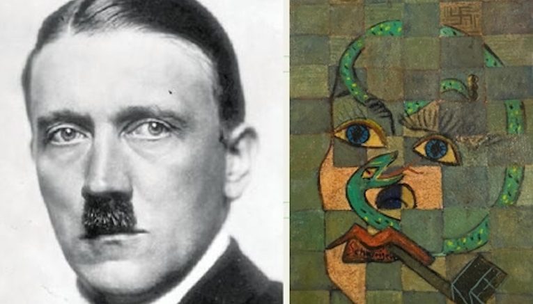 Hitler dipinto da Picasso?