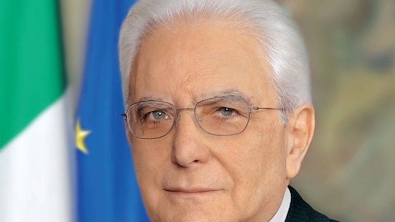 Il Presidente della Repubblica, Sergio Mattarella