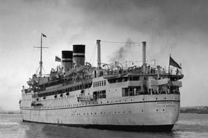 La nave britannica Arandona Star affondata il 2 luglio 1940