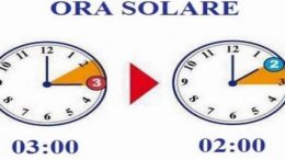 Torna l'ora solare