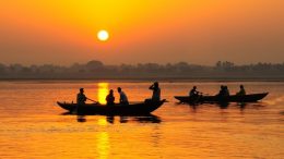 Il fiume Gange, India
