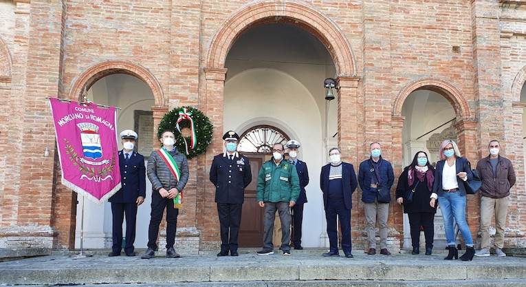 Cerimonia del 2 novembre a Morciano