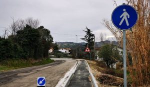 Messa in sicurezza e nuovo percorso pedonale a Serbadone