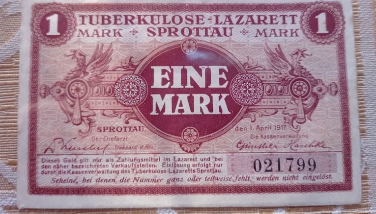 La banconota del lager di Sprottau