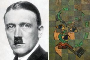 Hitler dipinto da Picasso?